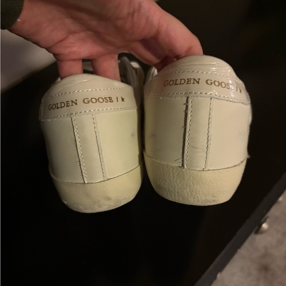 Golden Goose Women's Cream Sneakers - Picture 5 of 7